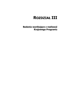 rozdział iii - Krajowe Centrum ds AIDS