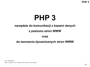 PHP 3