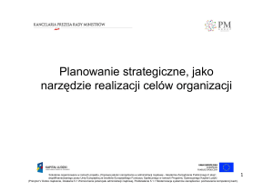 Prezentacja Planowanie Strategiczne