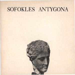 sofokles antygona - E