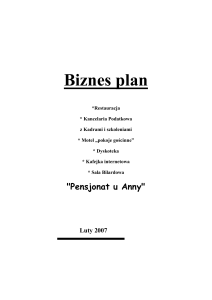 Biznes plan - Ekonomicznie.pl