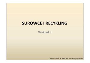 Surowce i recykling 8