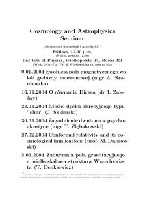 Seminars in 2004
