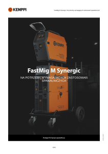 FastMig M Synergic, Na potrzeby wymagających