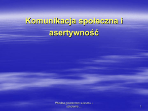 asertwność - Fundacja Rozwoju Regionalnego Warmia i Mazury