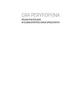 gra peryferyjna - Wydawnictwo Naukowe Scholar