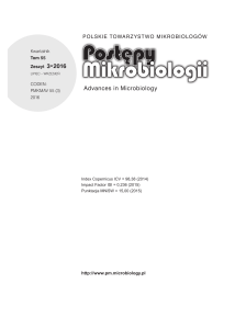 Advances in Microbiology - Postępy Mikrobiologii