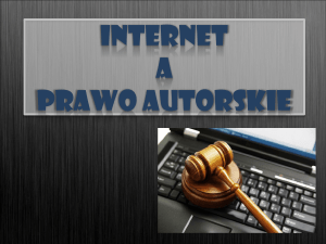 Internet a prawo autorskie