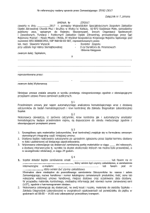 Projekt umowy_ załacznik nr 7_zmiana - Szpital