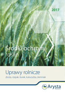 Środki ochrony roślin - Arysta LifeScience Polska Sp z oo