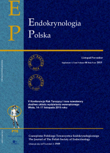 E P Endokrynologia Polska ENDOKRYNOLOGIA POLSKA Listopad/November