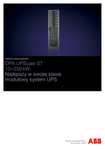 DPA UPScale ST 10–200 kW Najlepszy w swojej