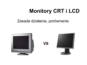 Monitory CRT i LCD