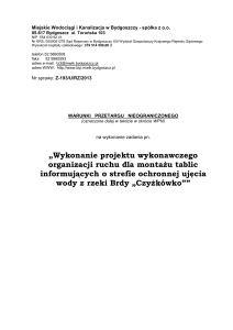 WPN - BIP MWiK w Bydgoszczy - Miejskie Wodociągi i Kanalizacja