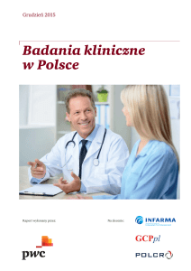 Badania kliniczne w Polsce
