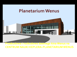 prezentacja planetarium wenus
