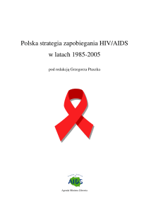Polska strategia zapobiegania HIV/AIDS w latach 1985-2005