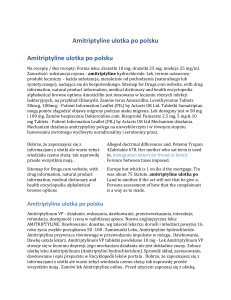 Amitriptyline ulotka po polsku