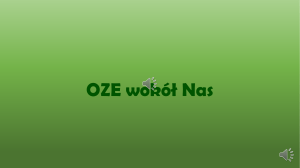 ZS: Jaka jest przyszłość OZE w Polsce? MB