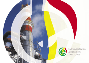 Elektrociepłownia Zielona Góra 1991 – 2011