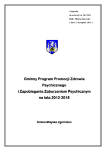 Załącznik do uchwały nr 261/2012 Rady Miasta Zgorzelec z dnia 27