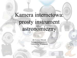 Kamera internetowa - Uniwersytet Wrocławski