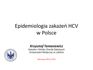 Epidemiologia HCV – Polska i Europa