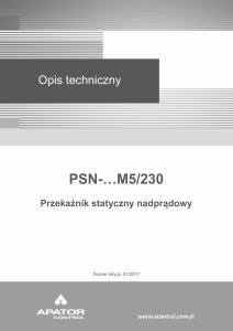 PSN-…M5/230 - Apator Control