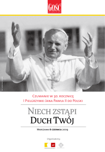 Niech zstąpi Duch Twój - Centrum Myśli Jana Pawła II