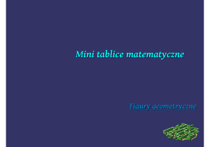 Mini tablice matematyczne