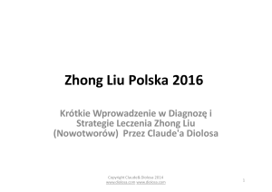 Zhong Liu Polska 2016