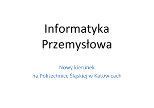 Nowy kierunek na Politechnice Śląskiej w Katowicach