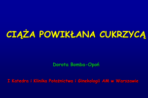 cukrzyca ciężarnych