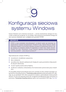 Konfiguracja sieciowa systemu Windows