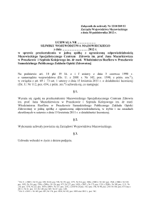 Załącznik - BIP / Samorząd Województwa Mazowieckiego