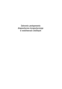00_Poczatkowe tom 2.p65 - Oncology in Clinical Practice
