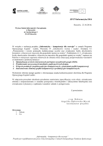 plik - Wyższa Szkoła Informatyki i Zarządzania w Rzeszowie