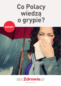 Co Polacy wiedzą o grypie?