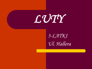 LUTY - Przedszkole PATRYK