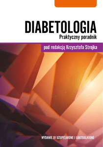 Diabetologia Praktyczny poradnik