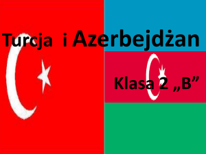 Turcja i Azerbejdżan Klasa 2 „B”
