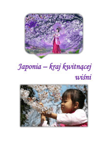 Japonia – kraj kwitnącej wiśni