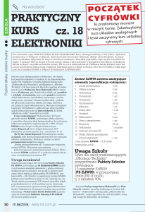 PRAKTYCZNY KURS ELEKTRONIKI cz. 18