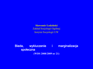 Sławomir Łodziński - Instytut Socjologii UW