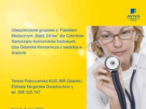 Presentation title option 1 - Izba Komornicza w Lublinie