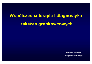 U rszula _ L opaciuk _ Z akazenia _ gronkowcowe