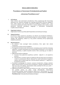 regulamin_konkursu - Urząd Marszałkowski Województwa