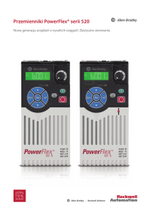 Przemienniki PowerFlex® serii 520