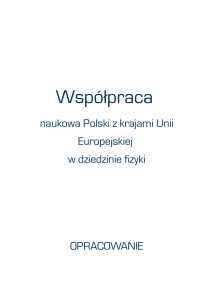 Współpraca naukowa Polski z krajami Unii Europejskiej w