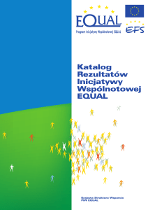 Katalog Rezultatów Inicjatywy Wspólnotowej EQUAL